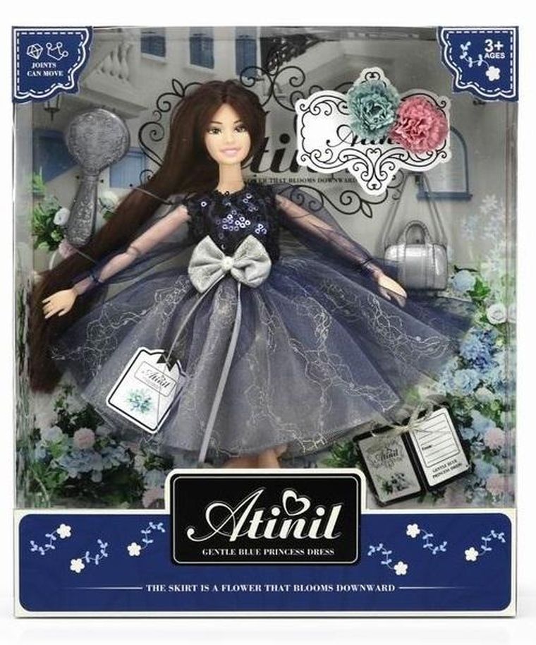 Maksik, Atinil, lalka w ciemnym stroju