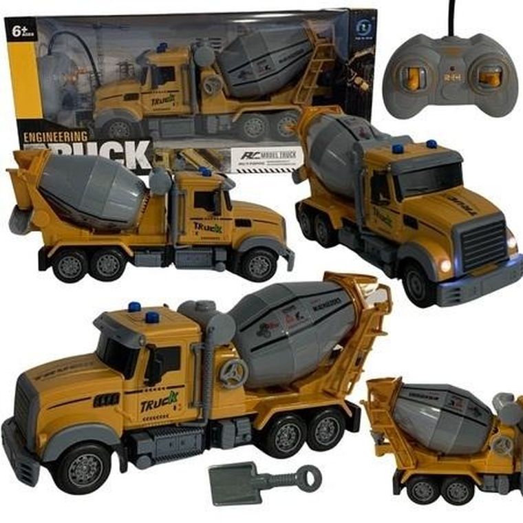 Maksik, betoniarka, pojazd zdalnie sterowany