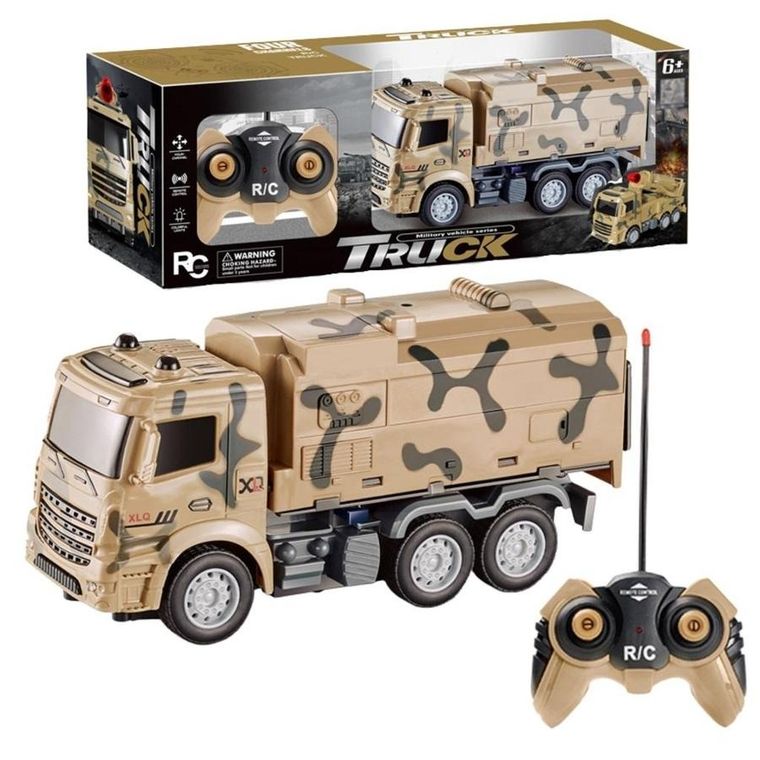 Maksik, ciężarówka, pojazd zdalnie sterowany, wojskowa