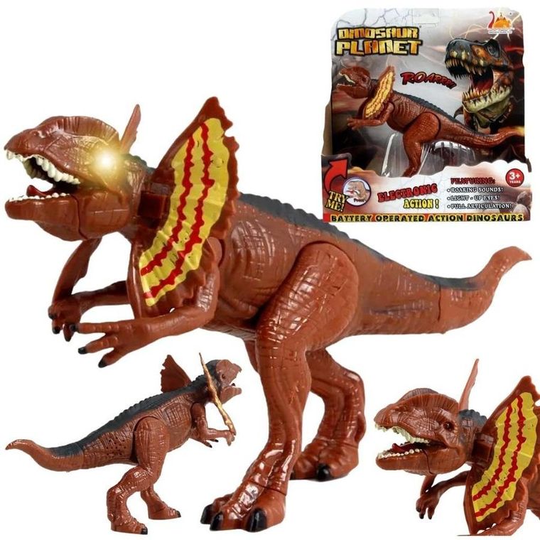 Maksik, dinozaur, figurka interaktywna