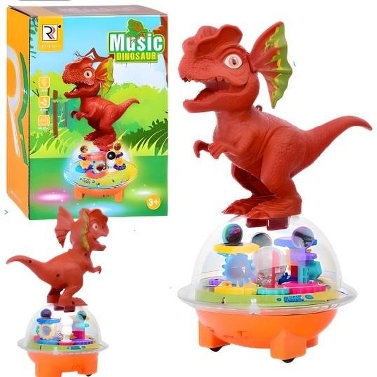 Maksik, Dinozaur na latającym spodku, figurka interaktywna