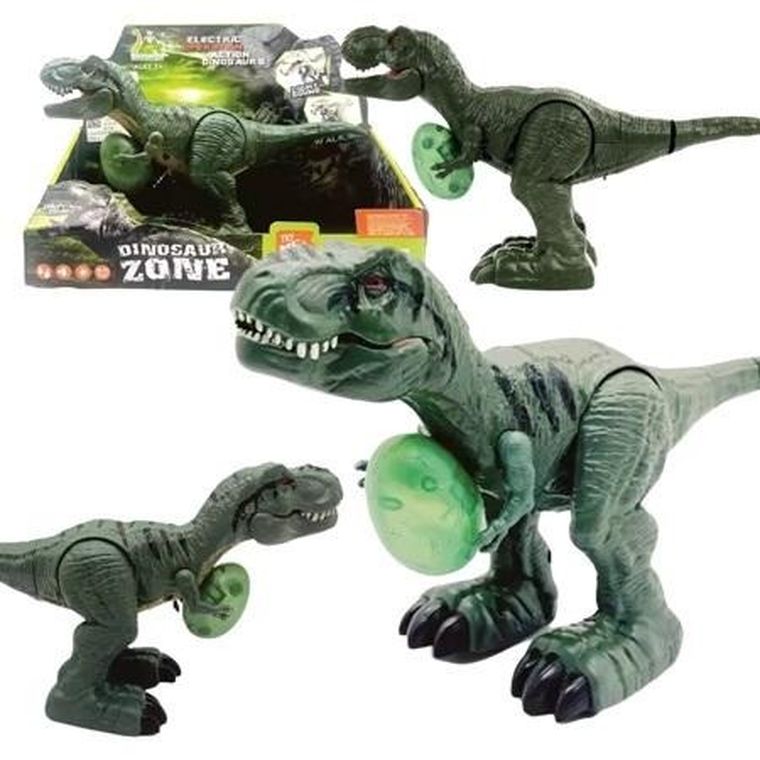 Maksik, dinozaur z jejem, figurka interaktywna