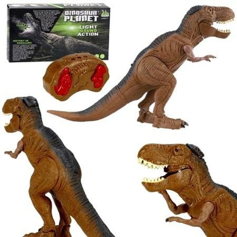 Maksik, dinozaur, zdalnie sterowany, interaktywny