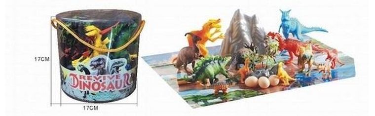 Maksik, dinozaury, figurki