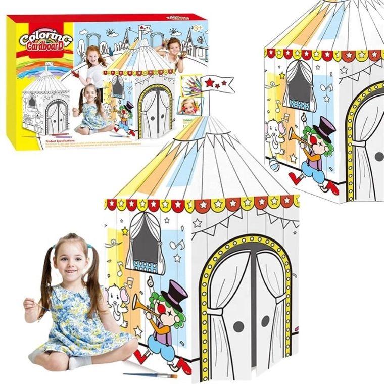 Maksik, Domek, karton do malowania