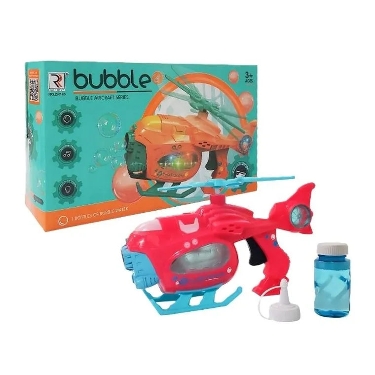 Maksik, helikopter, maszynka do robienia baniek, 1 szt.