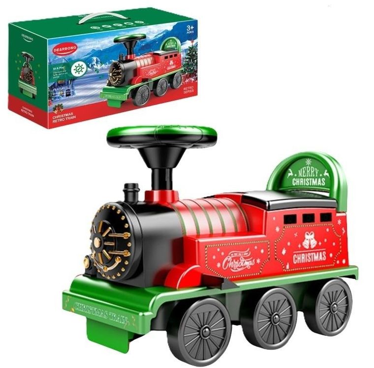 Maksik, jeździk interaktywny, pociąg