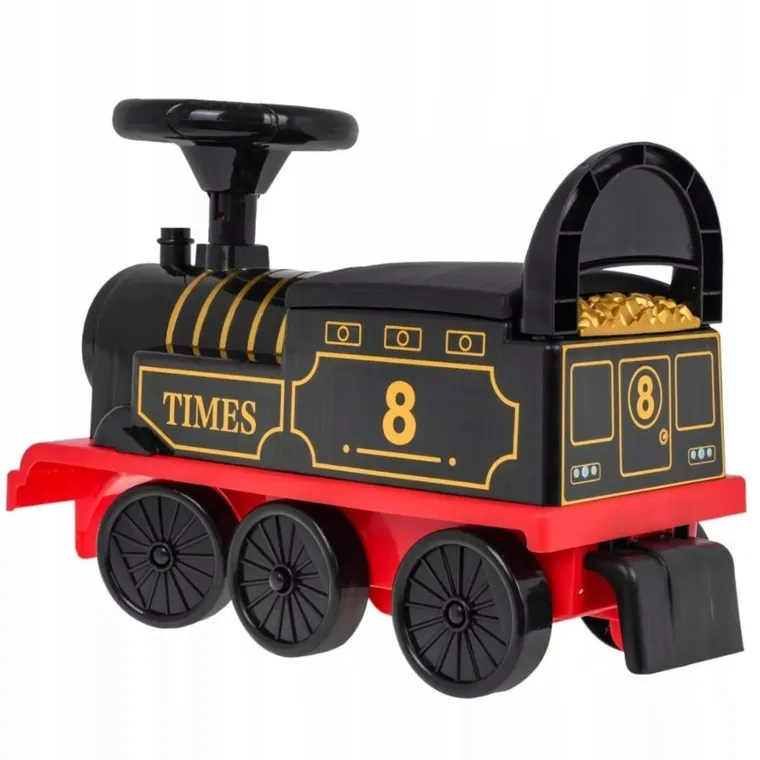 Maksik, jeździk interaktywny, pociąg retro