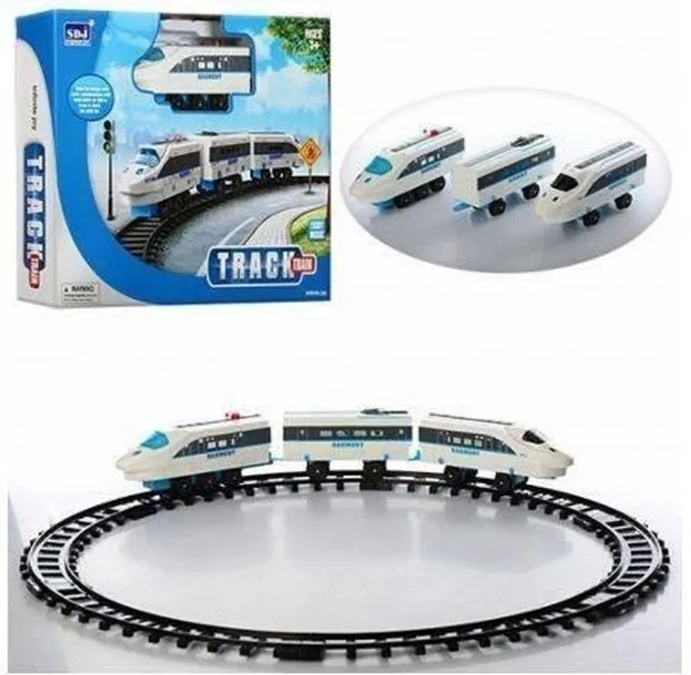 Maksik, kolejka z pociągiem