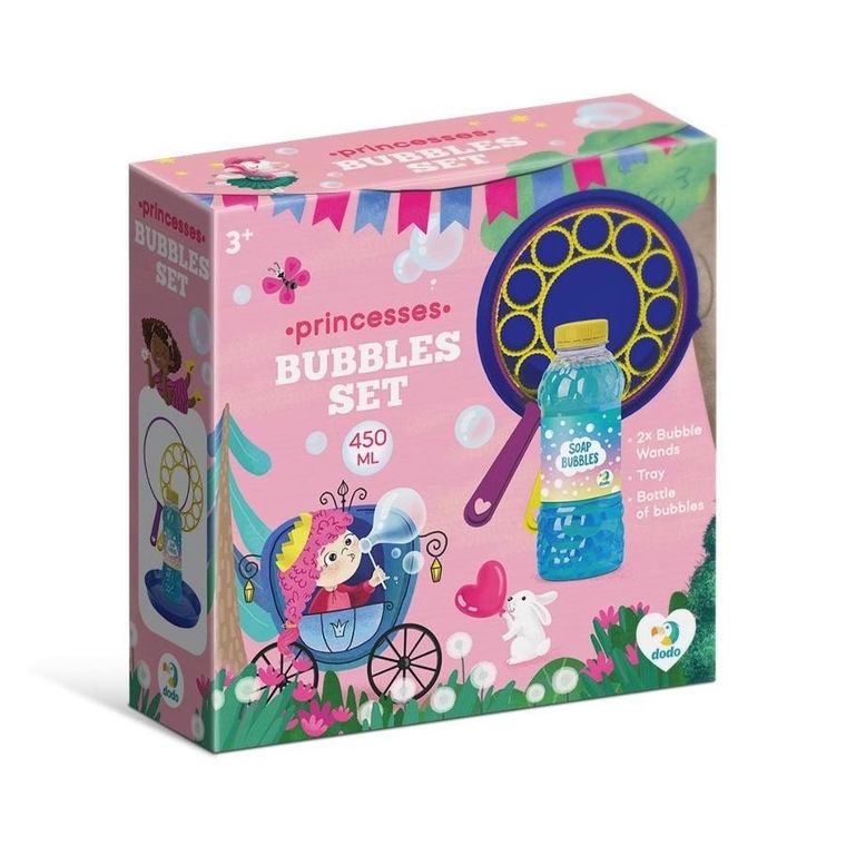 Maksik, Księżniczki, zestaw do baniek mydlanych, 450 ml