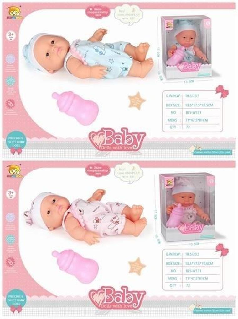 Maksik, lalka bobas z buteleczką