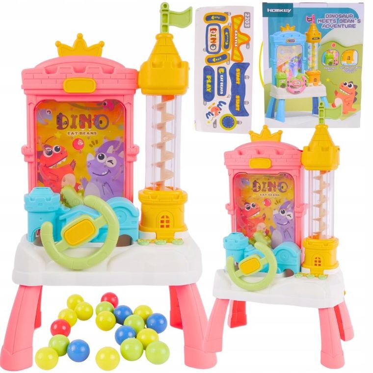 Maksik, łapacz kulek, gra zręcznościowa