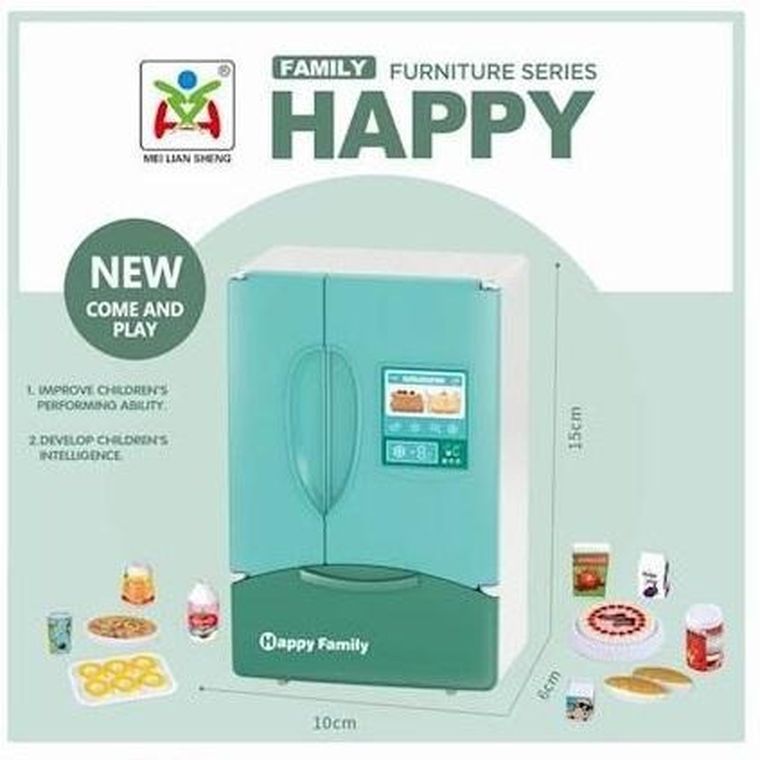 Maksik, lodówka dla lalek z akcesoriami