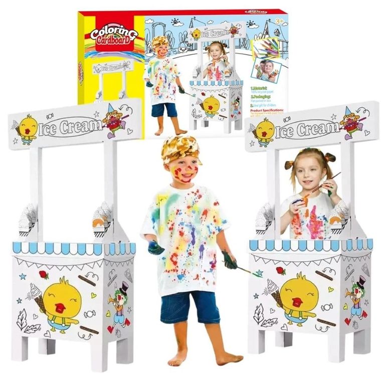 Maksik, Lodziarnia, karton do malowania