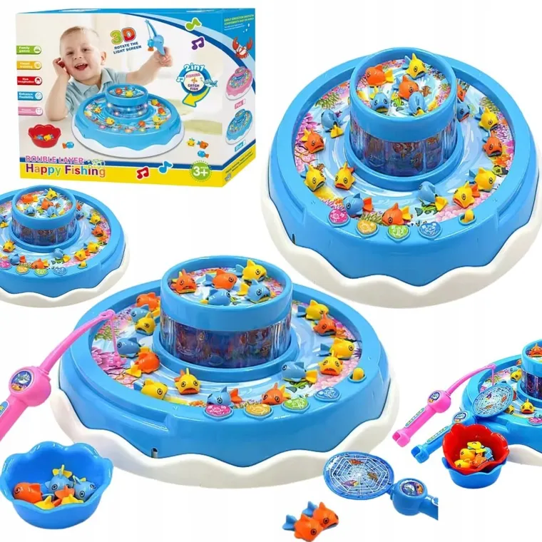 Maksik, łowienie rybek, gra zręcznościowa