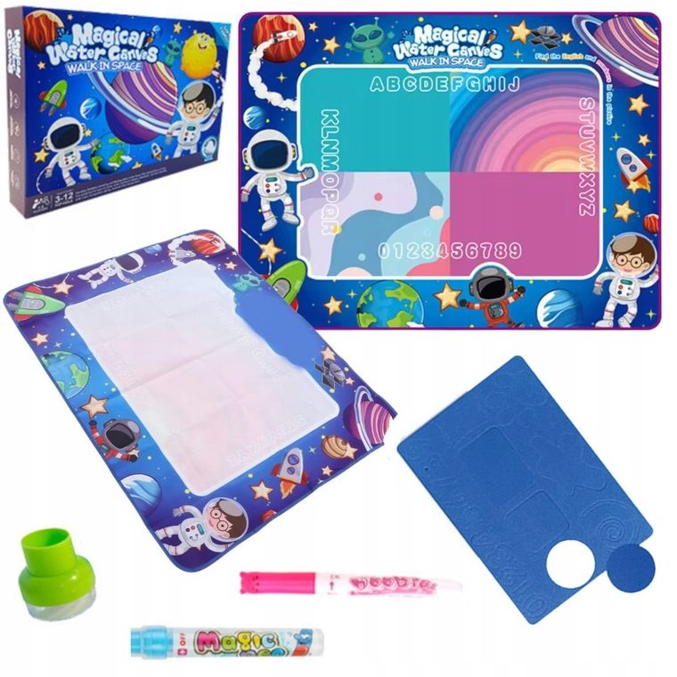 Maksik, mata do malowania wodą, wielofunkcyjna, kosmos