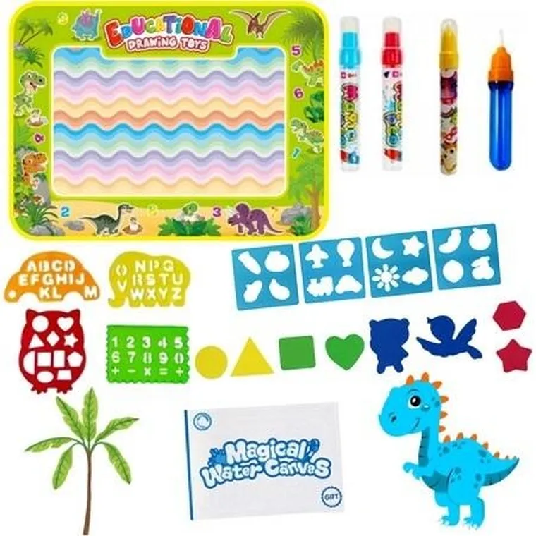 Maksik, mata wodna do rysowania, Dinozaury