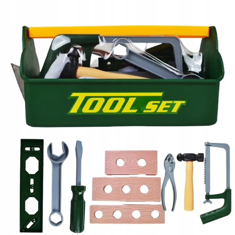 Maksik, narzędzia budowlane w skrzynce