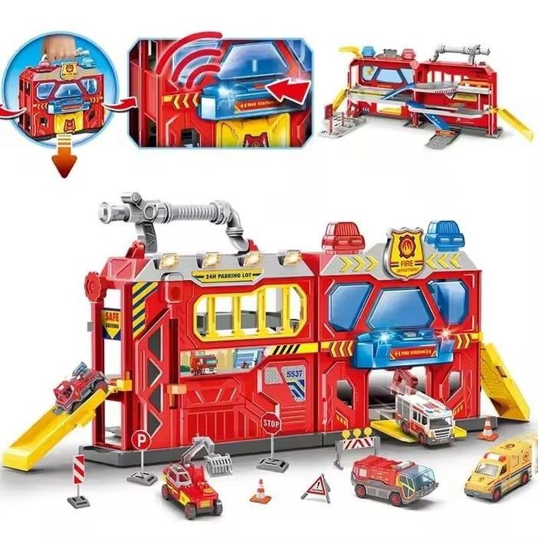 Maksik, parking z akcesoriami