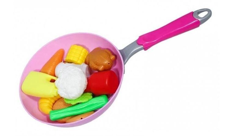 Maksik, patelnia z warzywami