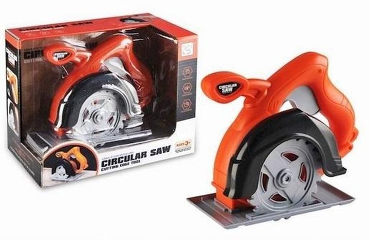 Maksik, piła tarczowa, zabawka interaktywna