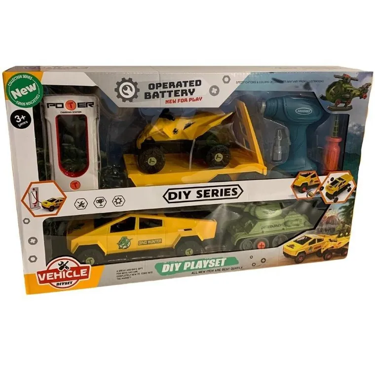 Maksik, pojazd do montażu z przyczepą i czołgiem