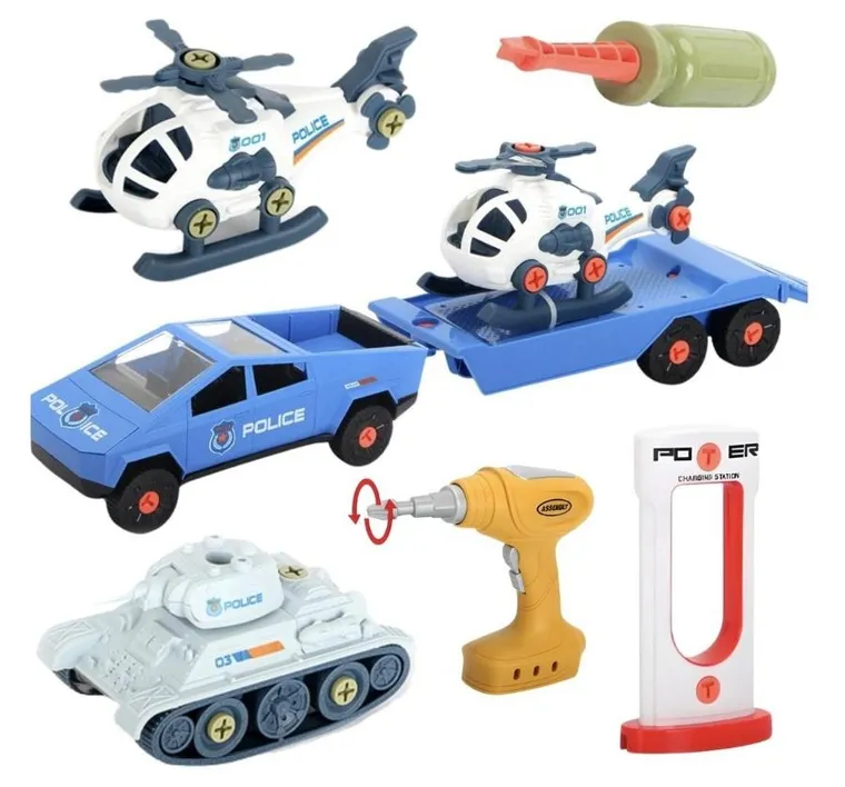 Maksik, pojazd do montażu z przyczepą i czołgiem