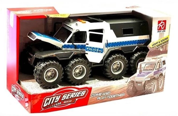 Maksik, pojazd terenowy, policja