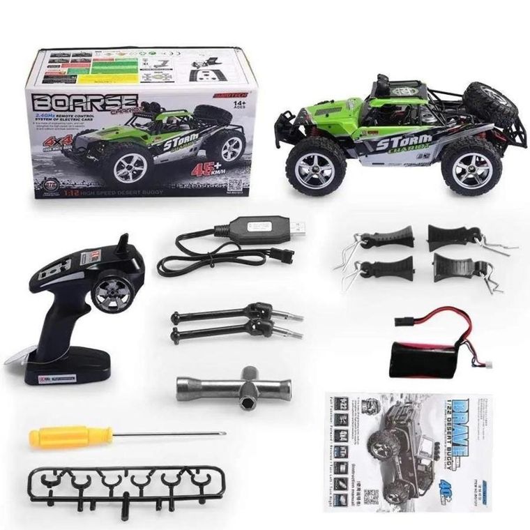 Maksik, pojazd terenowy, zdalnie sterowany, 45km/h, 1:12