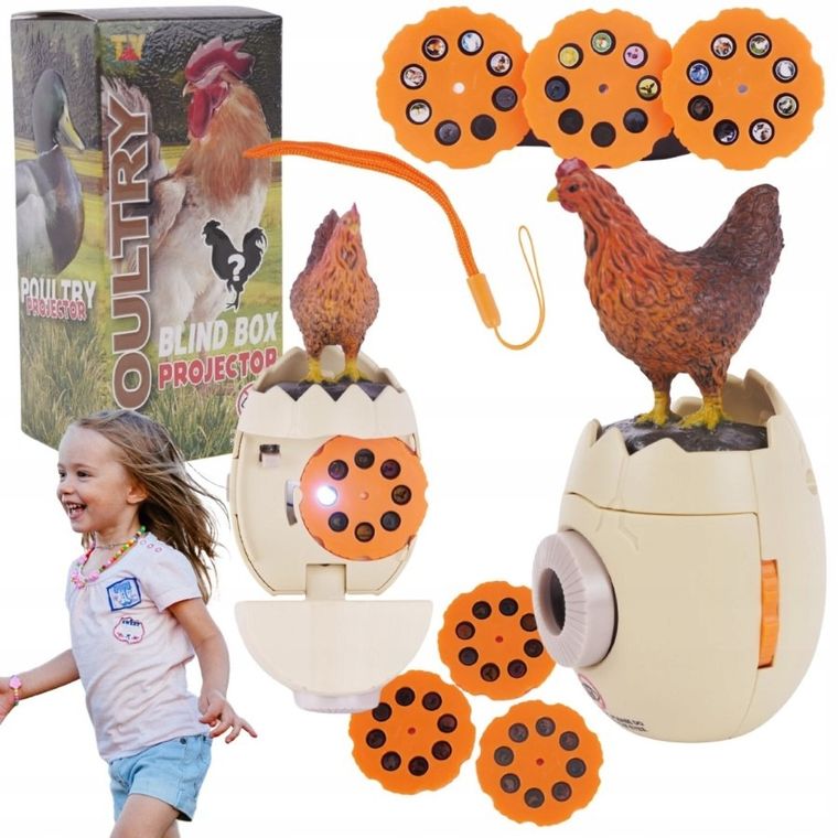 Maksik, projektor edukacyjny, farma