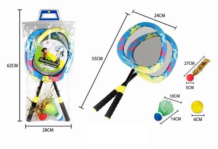 Maksik, rakietki plażowe z akcesoriami