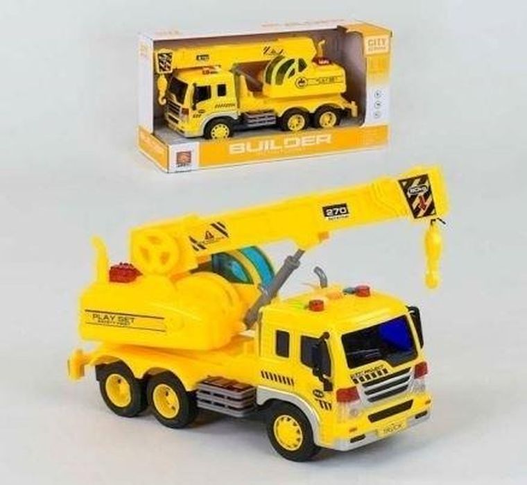 Maksik, samochód budowalny z hakiem