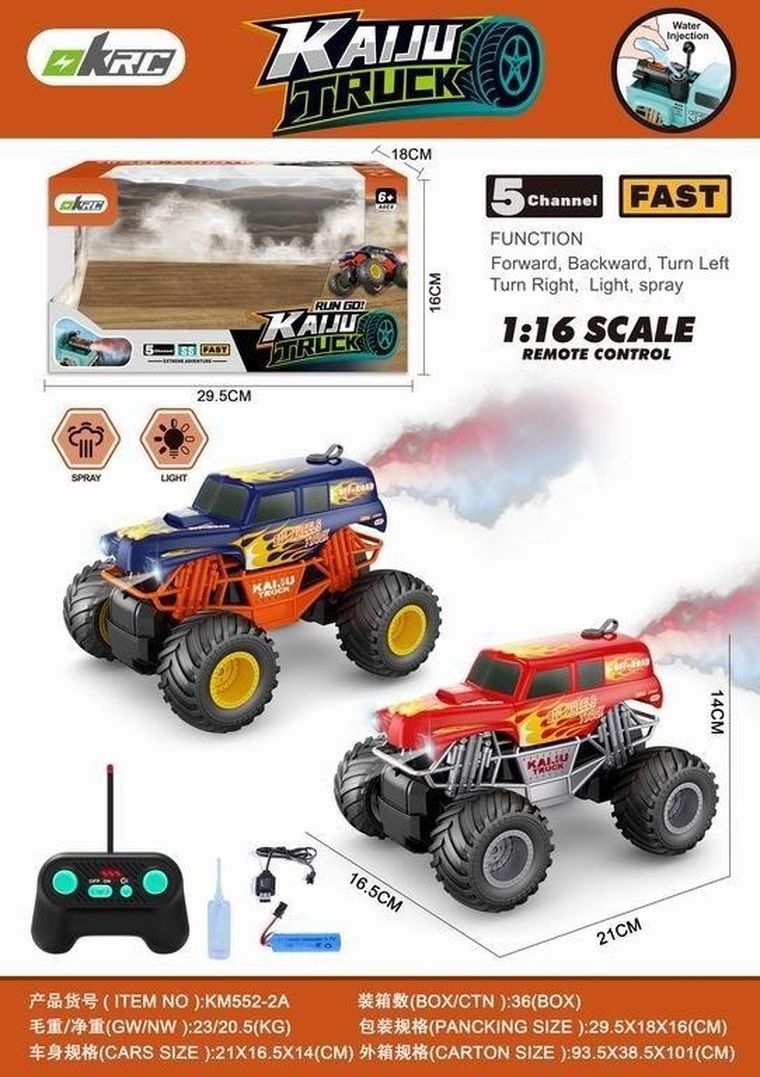 Maksik, samochód terenowy, pojazd zdalnie sterowany