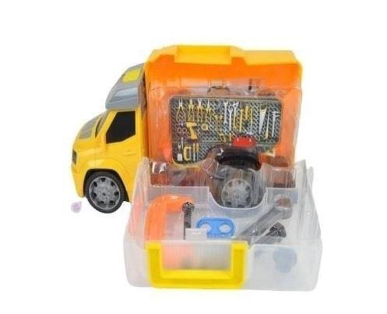 Maksik, samochód z narzędziami