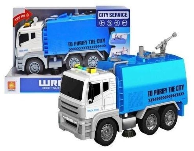 Maksik, Służby miejskie, pojazd czyszczący