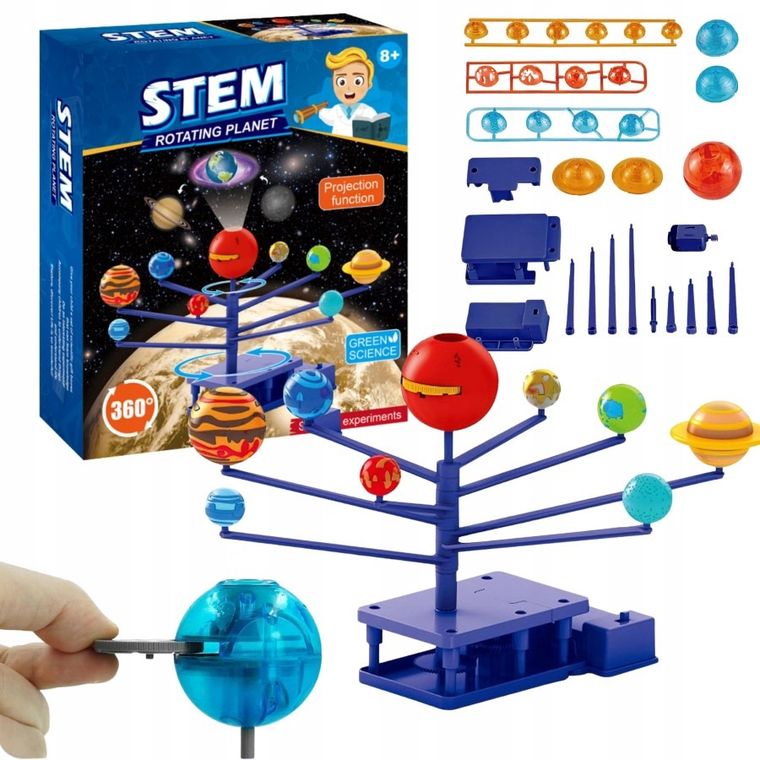 Maksik, Stem ruchome planety, zestaw edukacyjny