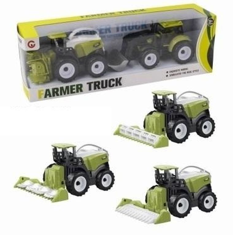 Maksik, traktor rolniczy z maszyną