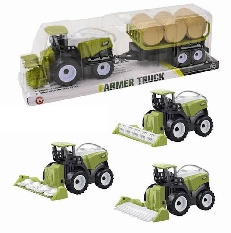 Maksik, traktor rolniczy z sianem