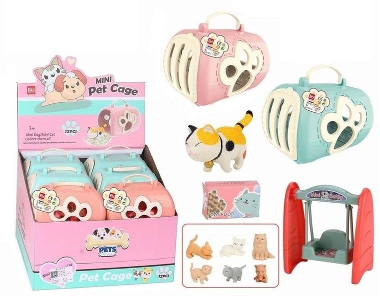 Maksik, transporter dla zwierząt z kotkiem i akcesoriami