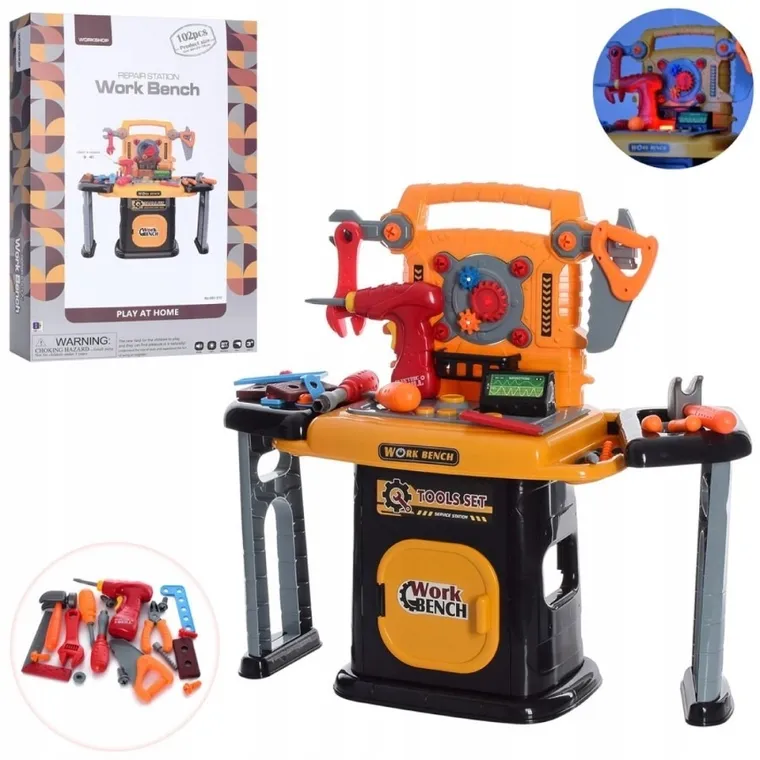 Maksik, warsztat z narzędziami