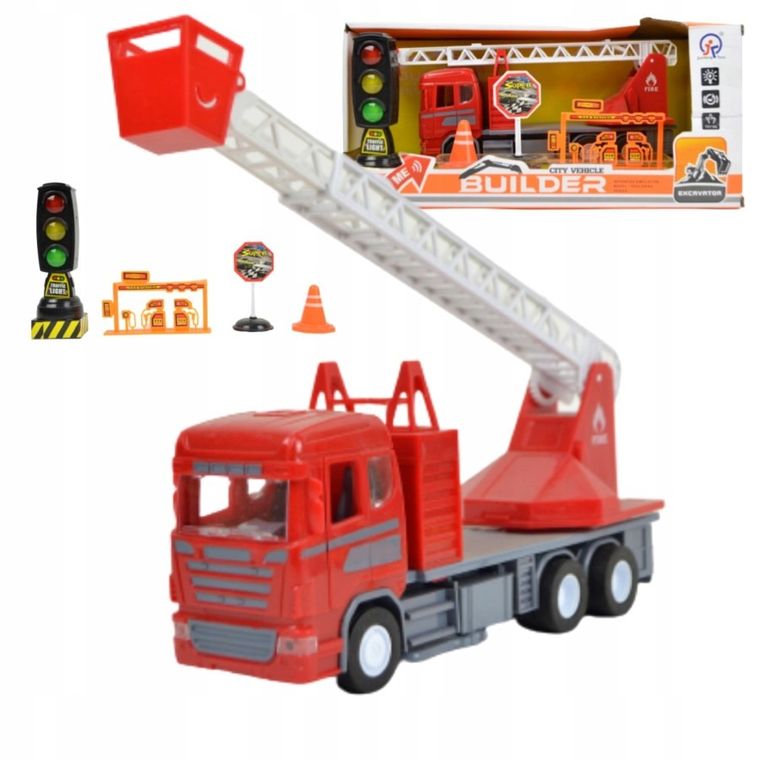 Maksik, wóz strażacki, pojazd ratunkowy