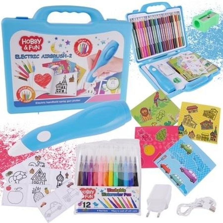 Maksik, zestaw artystyczny w walizce