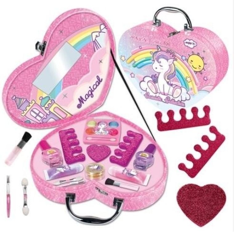 Maksik, zestaw do makijażu i paznokci