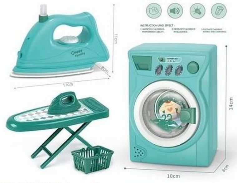 Maksik, zestaw do prania i prasowania