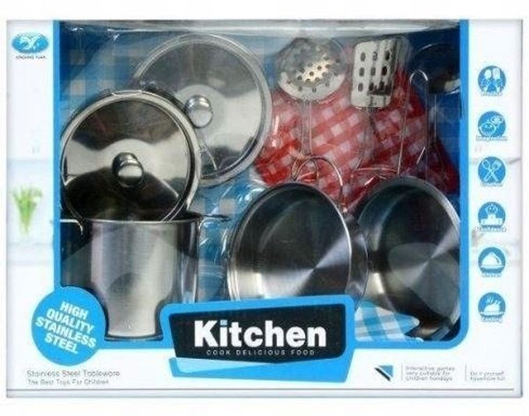 Maksik, zestaw garnków kuchennych