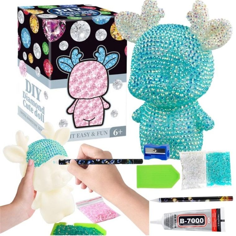 Maksik, zestaw kreatywny z kryształami