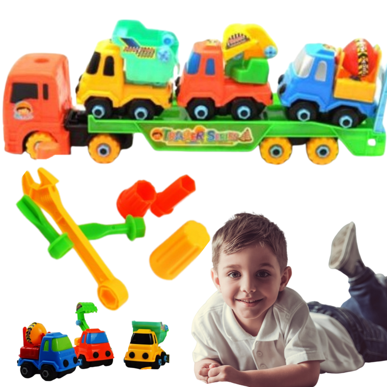 Maksik, zestaw pojazdów do skręcania