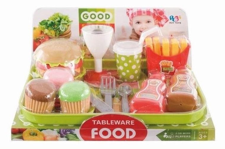 Maksik, zestaw przekasek fast-food