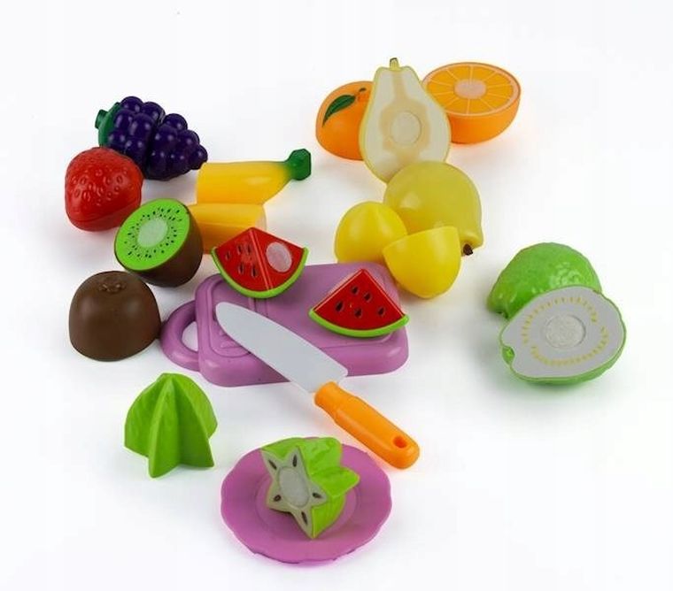 Maksik, zestaw warzyw i owoców do krojenia