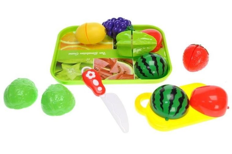 Maksik, zestaw warzyw i owoców do krojenia
